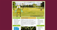 Desktop Screenshot of helpthehoneybee.co.uk