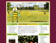 Tablet Screenshot of helpthehoneybee.co.uk